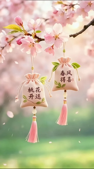 桃花开运 春风得喜