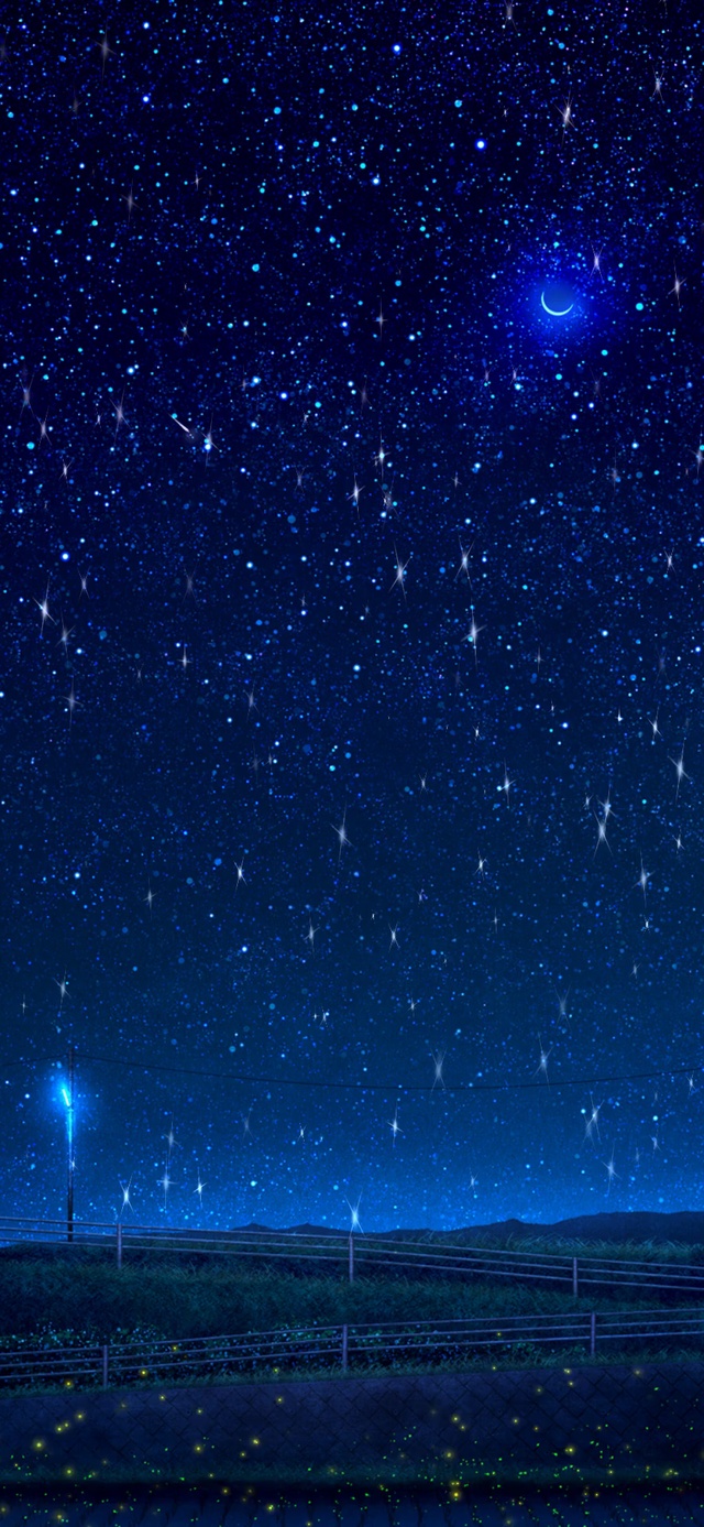 蓝色极光-治愈流星