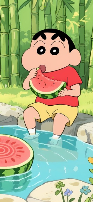 小新的惬意夏日生活