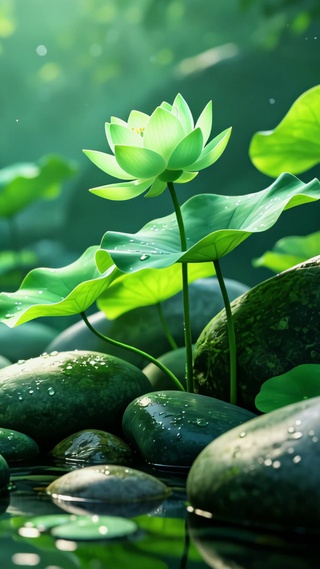 荷塘清景