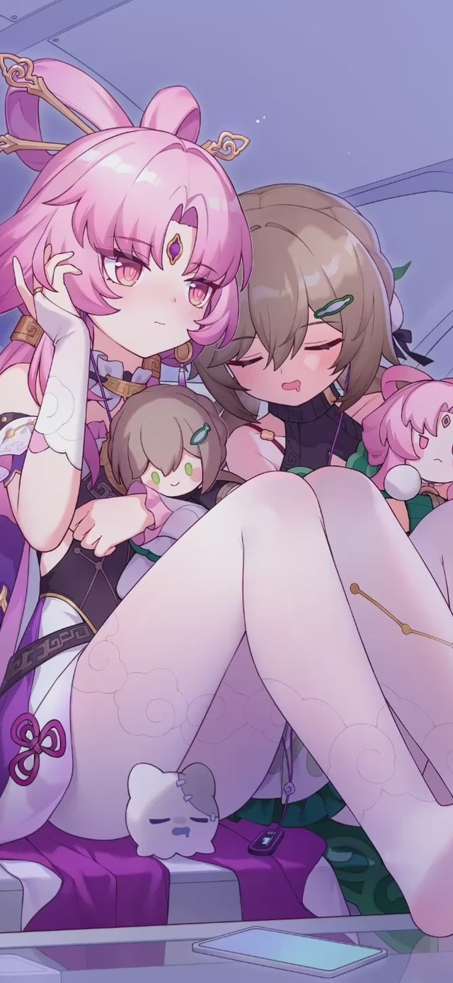 符玄&青雀依肩眠梦