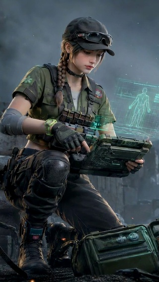战地女兵蝶