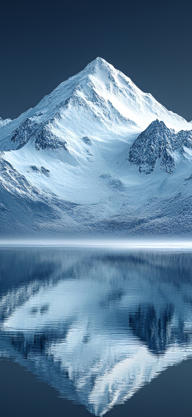 巍峨雪山