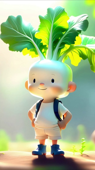 萝卜头的森林之旅（竖）