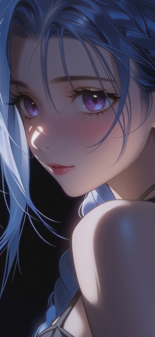 暗夜里的唯美金克丝