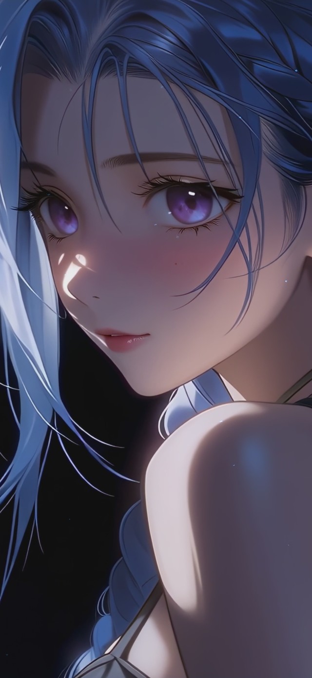 暗夜里的唯美金克丝