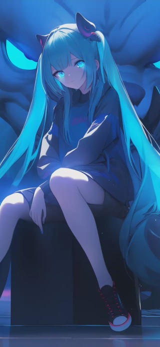 【炫酷】3D狮子和少女