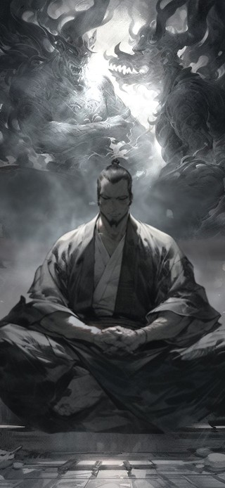 武士-聚气