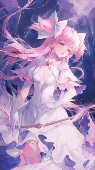 粉毛天使鹿目圆4k