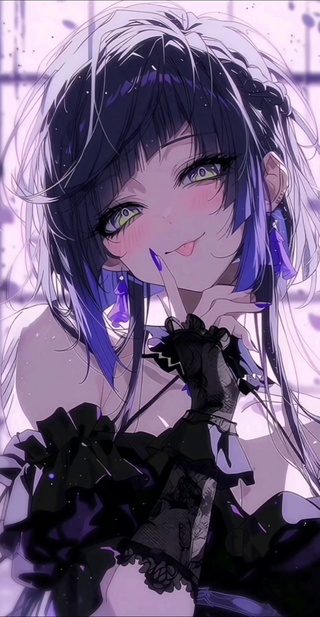 幽紫轻撩