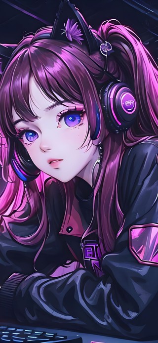 炫酷电竞少女