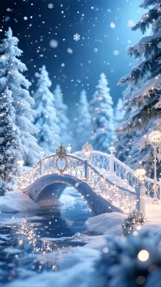 梦幻雪景
