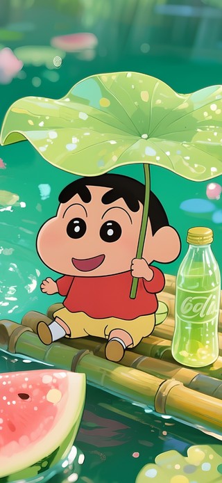 竹筏可爱小新
