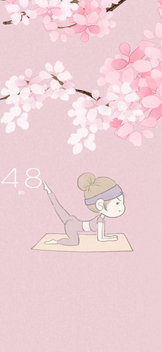 瑜伽女孩（含日历、时钟）