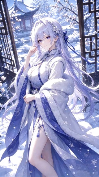 雪中绯雪