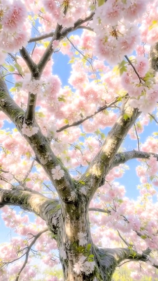 梦幻樱花树