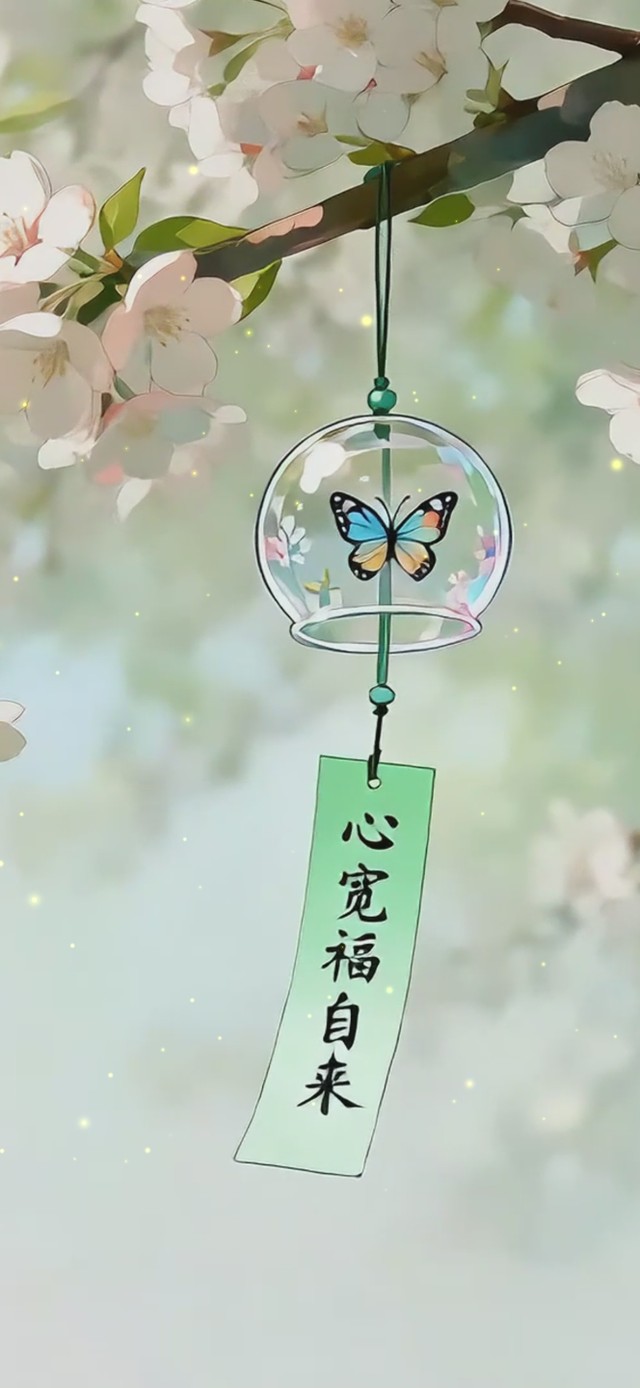 心宽福自来 风铃