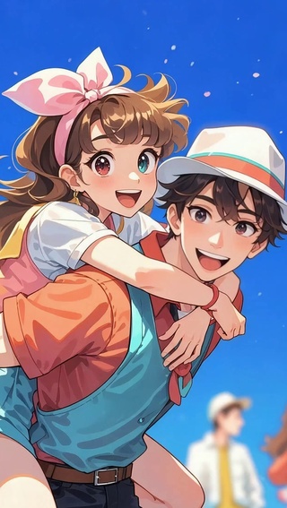 和你一起就很开心