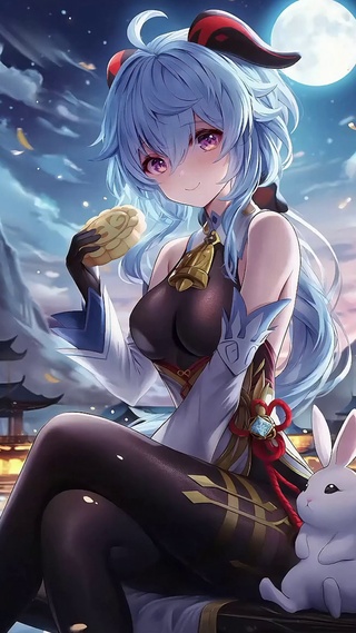 甘雨丨中秋佳节丨