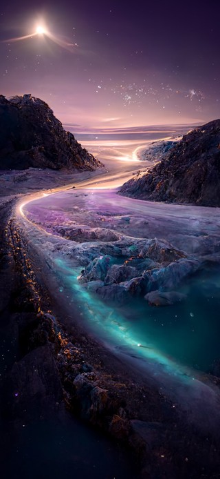 4k治愈星空美景