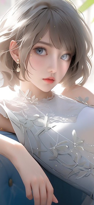 短发阳光少女