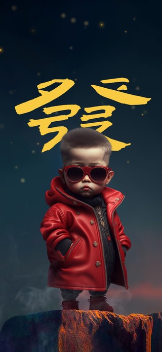 肌肉男孩 发财 4K