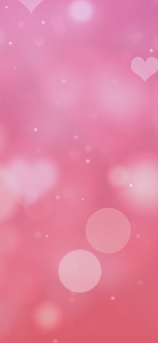 粉色动态梦幻唯美爱心粒子