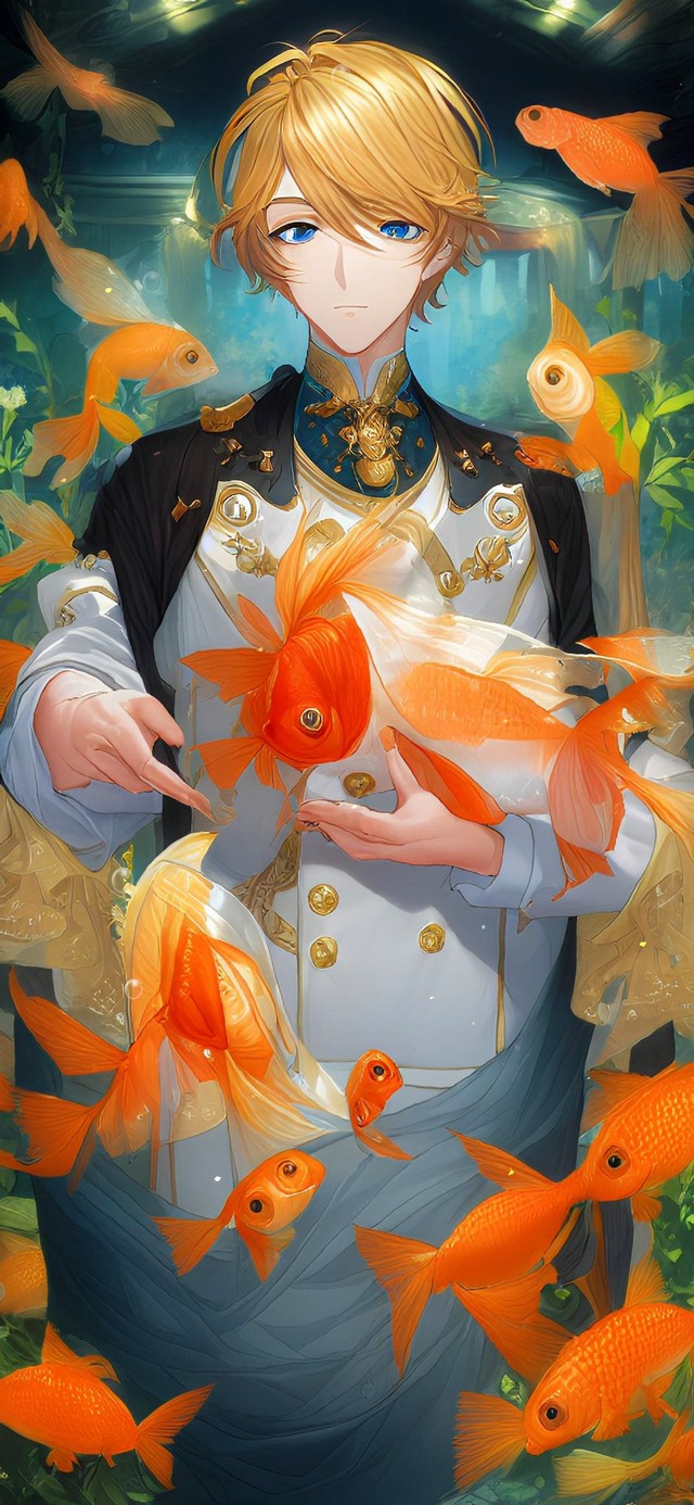金鱼与你