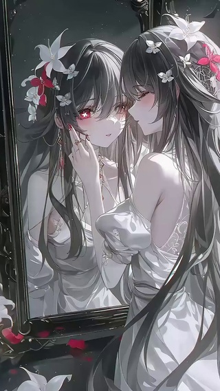 【4K】胡桃丨镜中人丨