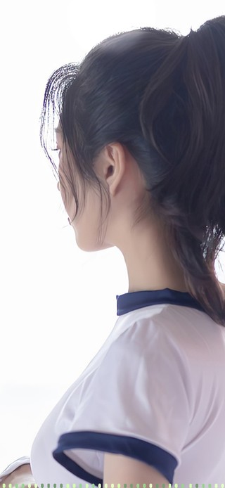 清纯马尾美女【超高清】