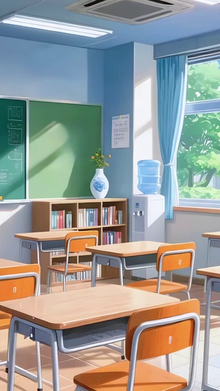 教室初阳