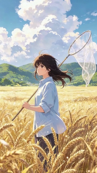 捕蝶少女