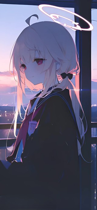 柚鸟夏-夕阳少女