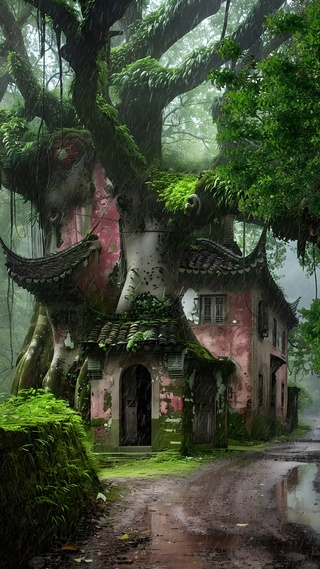有一种心境，叫倚窗听雨