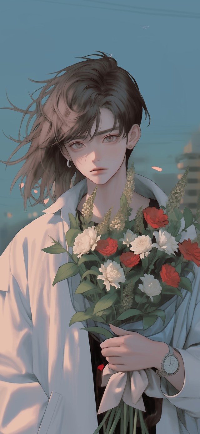 4K  此时此刻-捧花