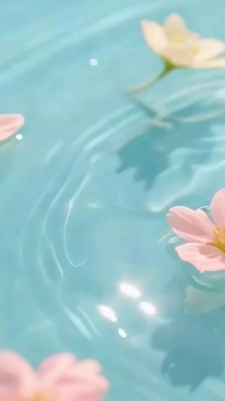 夏天水流