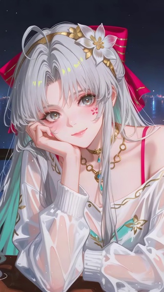 夜港窗边少女-珂莱塔