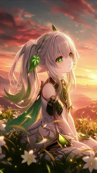 纳西妲丨风染晚晴丨