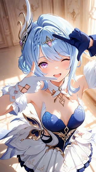 奥黛塔丨清蓝少女丨