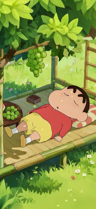 午睡的小新