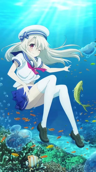 伊莉雅二次元动漫女孩