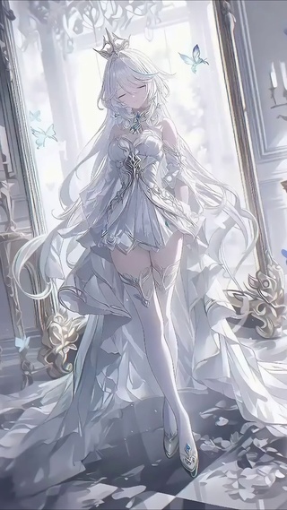 芙宁娜丨闭眸沉思丨