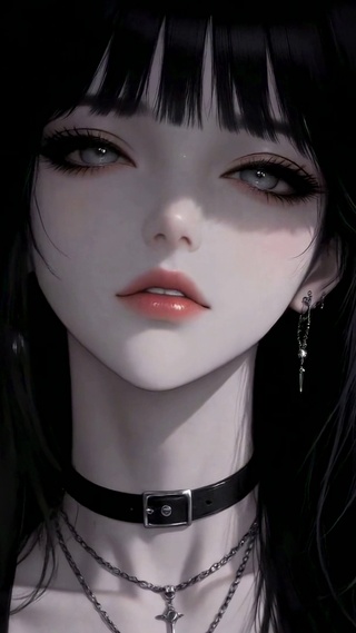 暗黑酷飒少女
