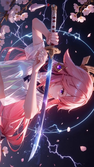 持剑少女