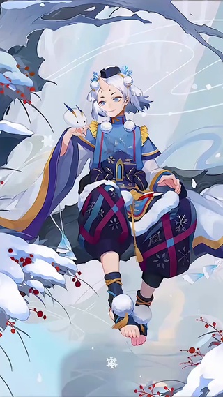 阴阳师百闻牌雪童子｜雪国之子