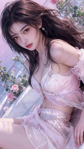 暮色玫瑰海岸