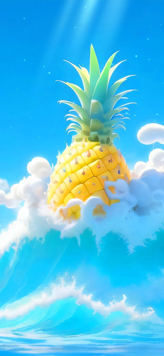 乘风破浪的菠萝