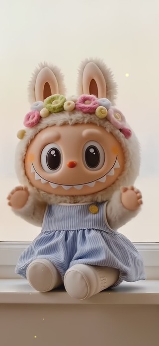 和labubu一起看日落