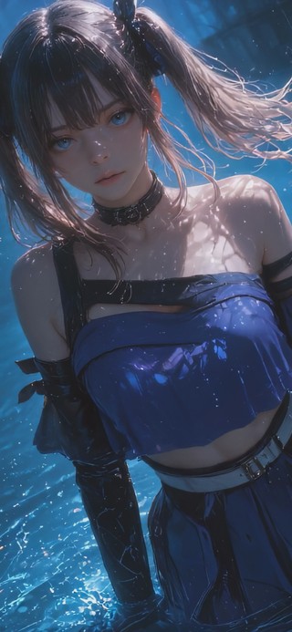 穿越火线-雨中守望的晴雅