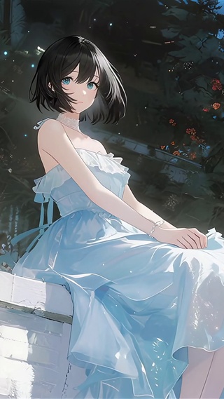 二次元插画女孩